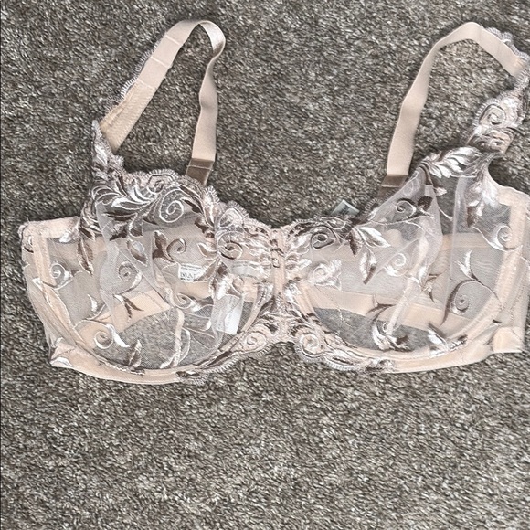 Soma Other - Elegant Lace Underwire Bra Beige NWOT